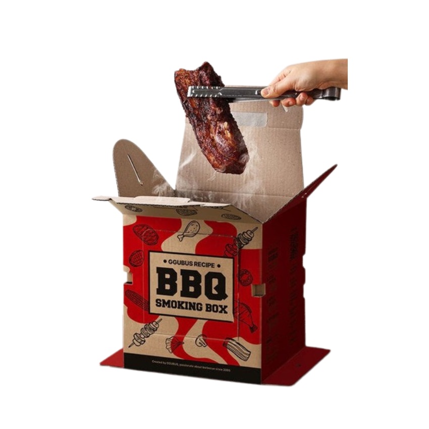 꾸버스 훈제박스 BBQ 5개