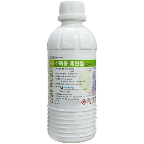 케어팜 소독용 에탄올 250ml (3개)