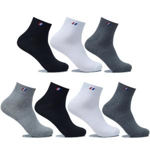 스프리스 남성 뒤틀림방지 단목 7켤레 SP1003