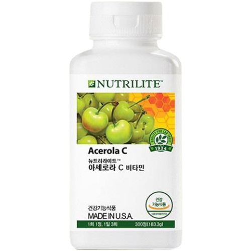 뉴트리라이트 아세로라 C 비타민 300정 (1개)