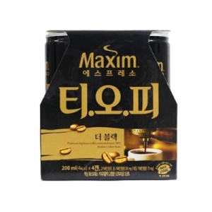 동서식품 맥심 에스프레소 티오피 더블랙 200ml (4개)_이미지