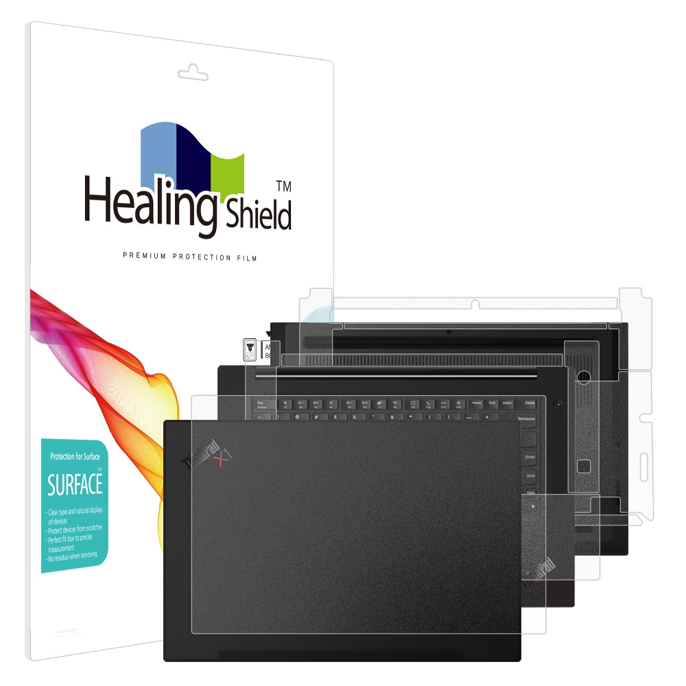 레노버 씽크패드 X1 Extreme Gen3 무광 외부보호필름 3종 세트