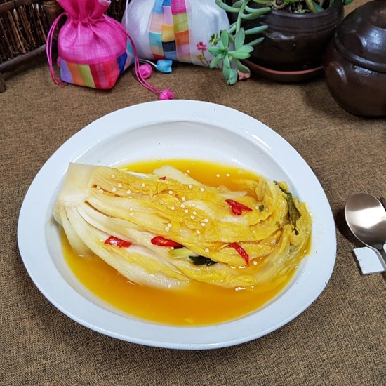 평창꽃순이 호박백김치 10kg (1개)_이미지