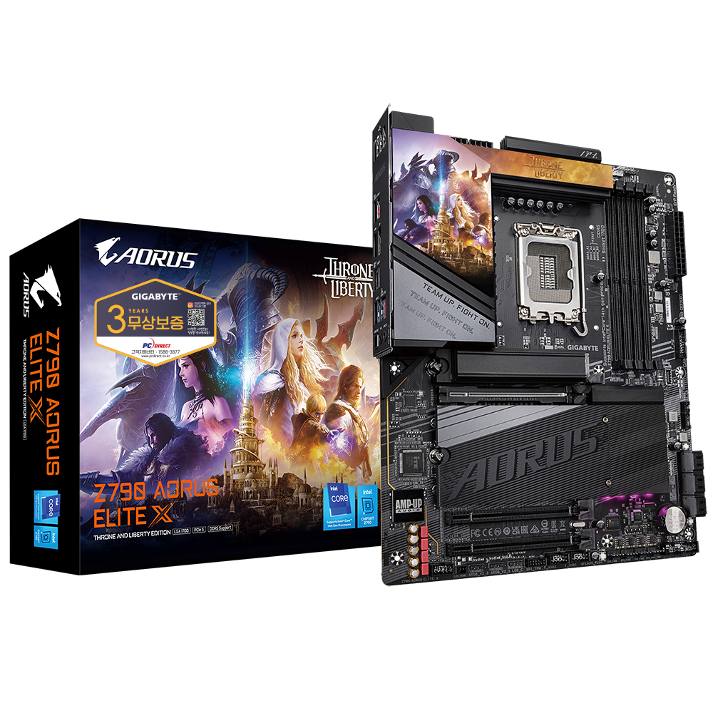 GIGABYTE Z790 AORUS ELITE X THRONE AND LIBERTY EDITION 피씨디렉트_이미지