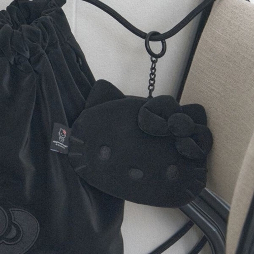 국내 Haze Mini Pouch Hello Kitty Black 0JSP3PC01BKF
