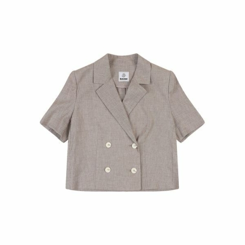 에꼴드파리 더블버튼 반팔 자켓_RB35WJAM26Z