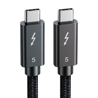 모비큐 썬더볼트5 PD 240W <b>C</b> <b>to</b> <b>C</b>타입 케이블 EM-TB5TW