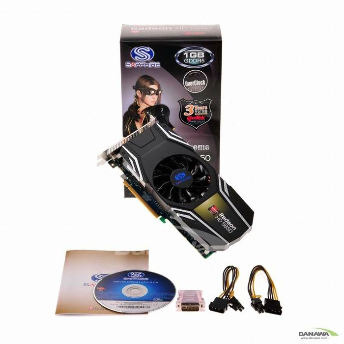 SAPPHIRE 라데온 HD 5850 XTREME OverClock D5 1GB_이미지