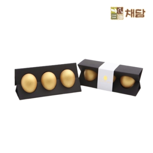 채담 황금 먹은 구운달걀 황금란 3구 (1개)_이미지
