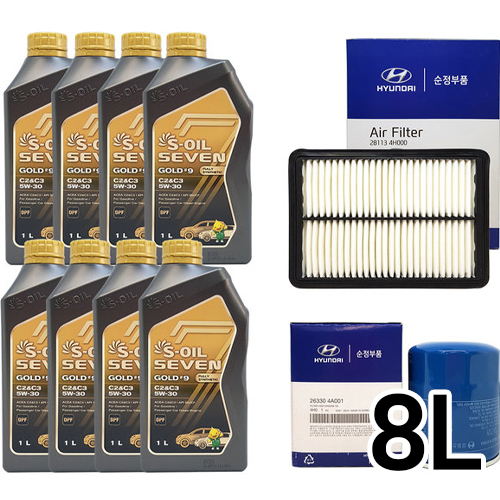 에쓰오일  세븐골드 5W30 + 순정필터 더뉴그랜드스타렉스 디젤