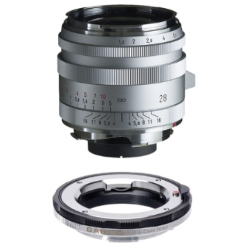 보이그랜더 NOKTON Vintage Line 28mm F1.5 Aspherical Type I Leica L용
