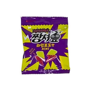 롯데제과 짱셔요 라임포도맛 48g (4개)_이미지