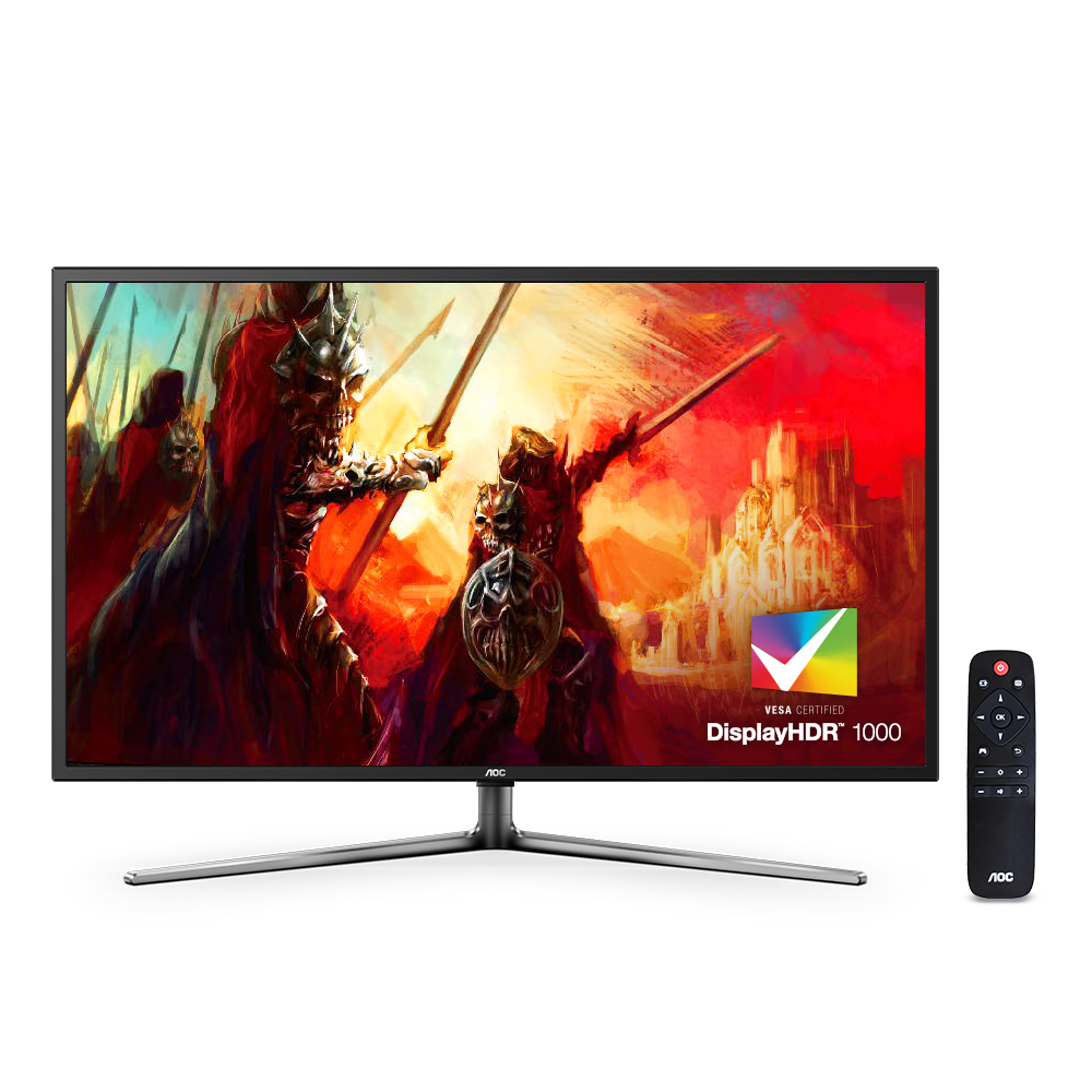 알파스캔 AOC G4309 UHD 퀀텀닷 144 프리싱크 HDR 1000 게이밍 무결점