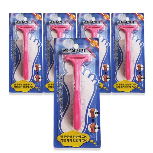 드림앤조이 발렛 굳은살 제거 면도기 (5개)_이미지