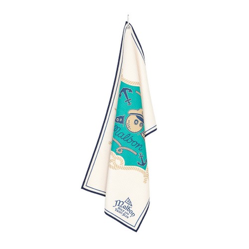 말본골프 SS25 리비에라 프린트 골프 타올 M9158_이미지