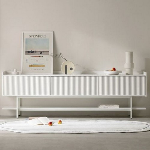 웰퍼니쳐  아띠 템바보드 도어 거실장 2000