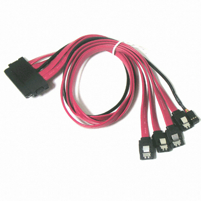 라이트컴 COMS SAS(SFF-8484/SATA) 케이블 내장형[P2169, 0.5m]