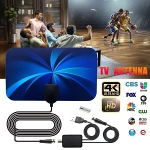 스마트  디지털 TV 실내 안테나 지상 파 미니 Hdtv 안테나 Hdtvt2 자동차 안테나 RV 여행용 TV