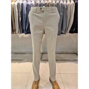  바쏘 라이트 베이지 히든밴드 스판 남성면바지 BZS2PS21BG
