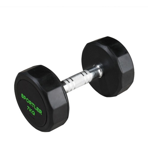 스포틀러 PEV 12각 덤벨 (10kg, 1개)_이미지