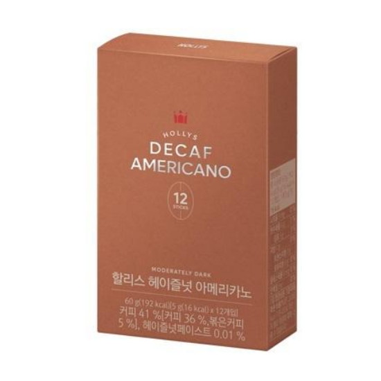 할리스커피 헤이즐넛 아메리카노 12T (1개)_이미지