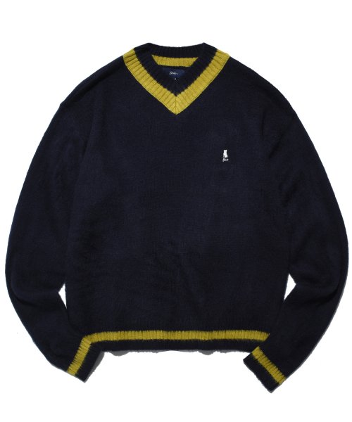 �������۷��̼� ���� HERITAGE DAN NECK MOHAIR KNIT YD01KN2101NA