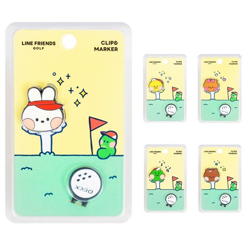 라인프렌즈 미니니 볼마커 & 클립 GGF-23036I
