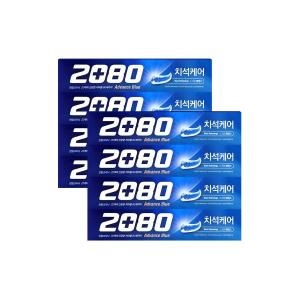 2080 어드밴스 캐비티 블루 치약 160g (8개)_이미지