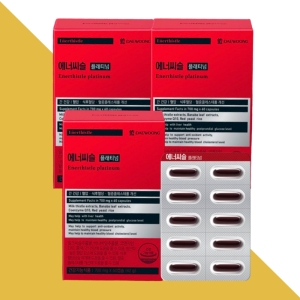 대웅제약 에너씨슬 플래티넘 700mg 60캡슐 (3개)
