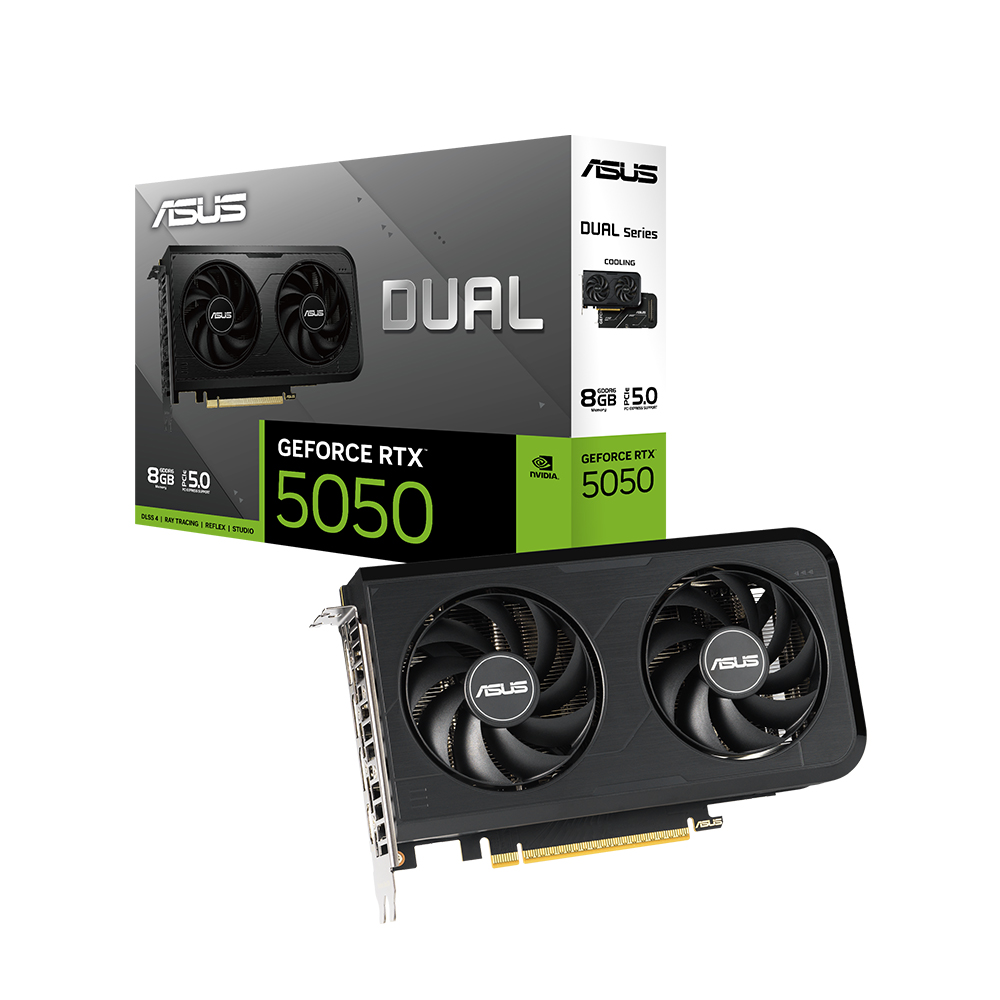 ASUS DUAL 지포스 RTX 5050 OC D6 8GB 인텍앤컴퍼니_이미지