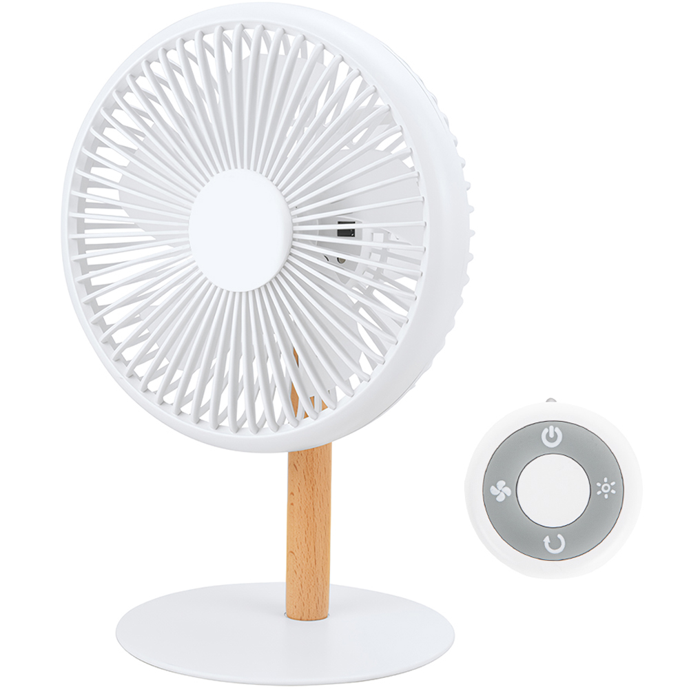 아이몰 무선 저소음 LED 멀티 탁상용 선풍기