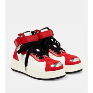 겐조 Hoops 레더 스니커즈 P00743434_이미지