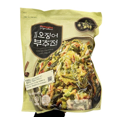 홈플러스 한입 오징어 부추전 840g (1개)