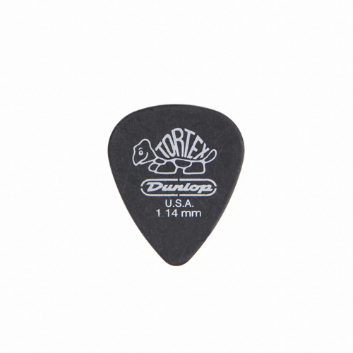 던롭 Tortex Black STD 488R 피크 1.14mm (1개)_이미지