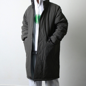 프랭키뉴욕 남자 롱 패딩 코트 퀼팅 하이넥 겨울 정장 방한 아우터 블랙 차콜 베이지_RTPD02이미지입니다. 누르면 해당 게시물로 새창이동합니다.