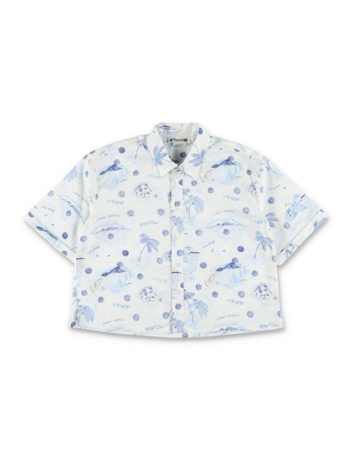 봉쁘앙 키즈 티셔츠 S06BSHW00015 615 INK PRINT