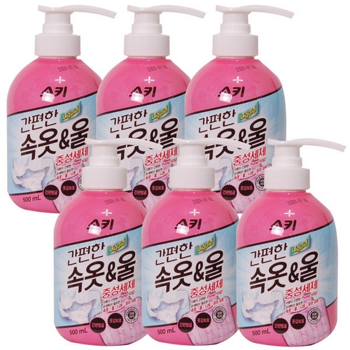 무궁화 소키 ㅤ간편한 속옷&울 중성세제 500ml (6개)_이미지