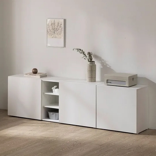 BIF보루네오 모더니즘 LPM 높은 거실장세트 2100_이미지