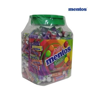 퍼페티반멜레 대용량 미니 <b>멘토스</b> 푸르티 1.6kg