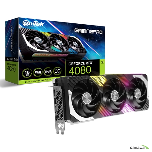 이엠텍 지포스 RTX 4080 GAMINGPRO OC D6X 16GB
