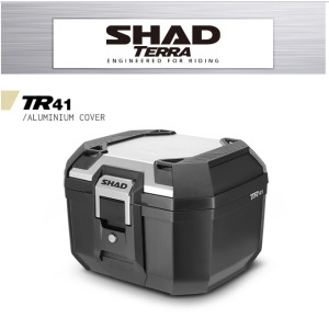 샤드  SHAD 테라 TR41 오토바이 탑박스 알루미늄 커버형 D0TR41200