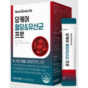 뉴트리원 당케어 혈당&유산균 프로 30포 (6개)