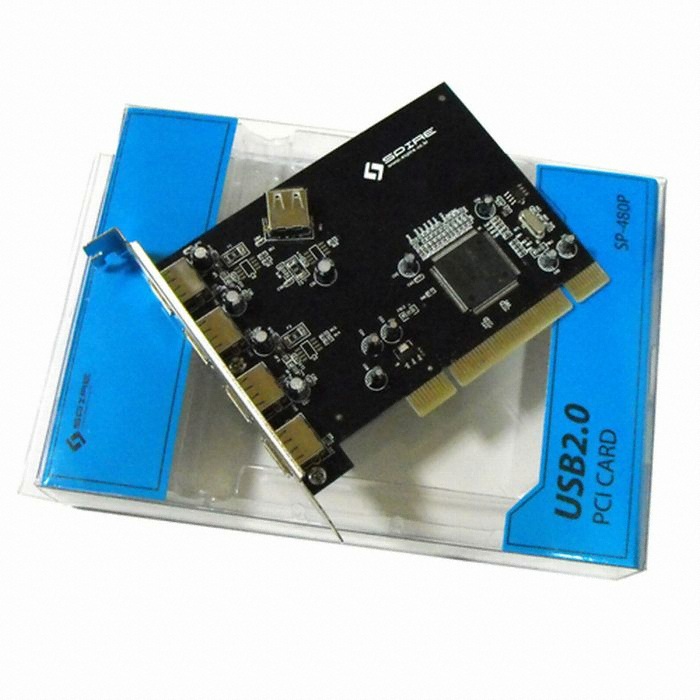 거스트정보통신 SPIRE SP-480P USB2.0 5포트 PCI_이미지