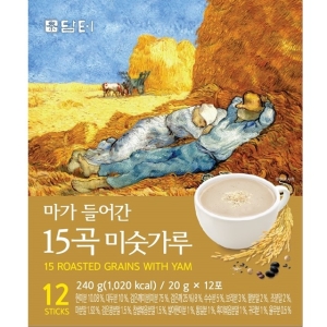 담터 마가 들어간 15곡 미숫가루 12개입 (3개)_이미지
