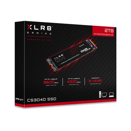 PNY XLR8 CS3040 Gen4 M.2 NVMe 제이씨현 (2TB)_이미지