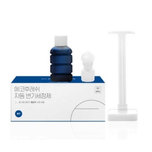 에코후레쉬 자동변기세정제 블루 + 리필 (본품1개+리필2개)_이미지