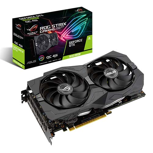 ASUS ROG STRIX ������ GTX 1650 SUPER O4G D6 4GB
