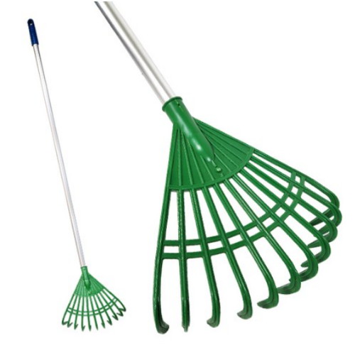 광신 청소왕국 PVC 갈퀴 중 고급 알루미늄봉 (120cm)_이미지