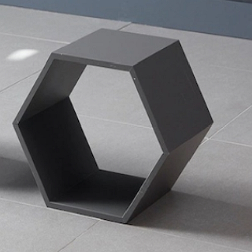 코니페블 로폴드 6각형 공간박스 (대)_이미지