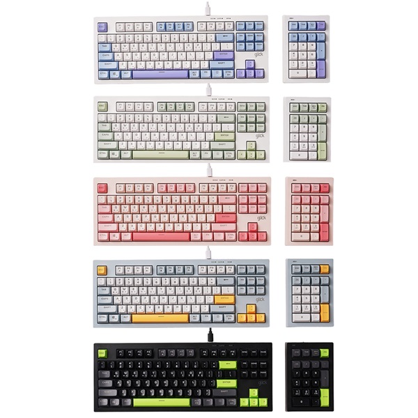 지클릭커 OFFICEPRO 사일런스M 멀티포지션 OPK50 87+NK21 (Navy Blue)_이미지